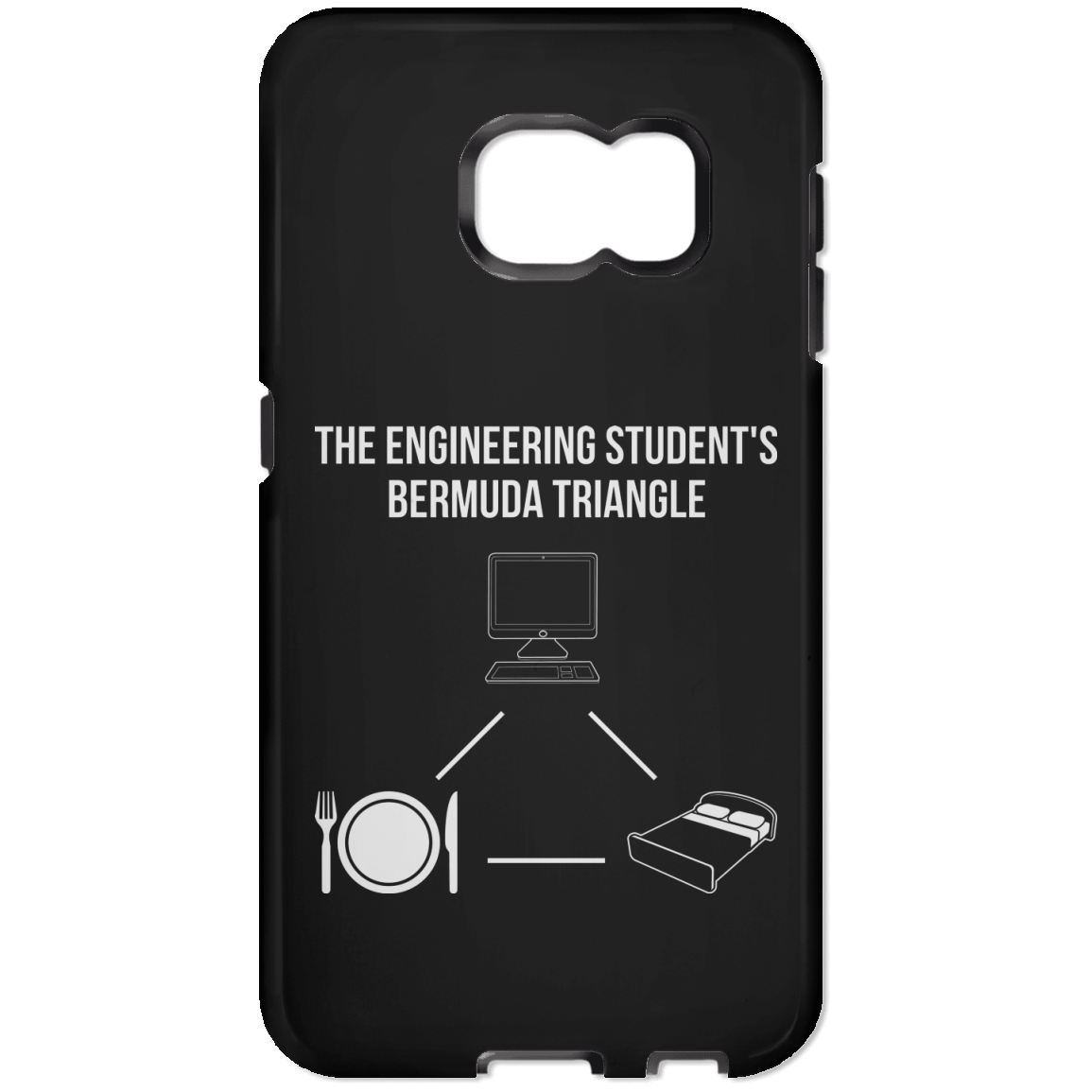 The Engineering Student's Bermuda Triangle (Phone Case)