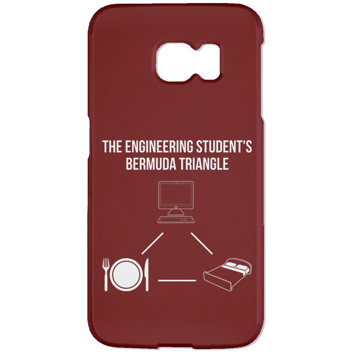 The Engineering Student's Bermuda Triangle (Phone Case)