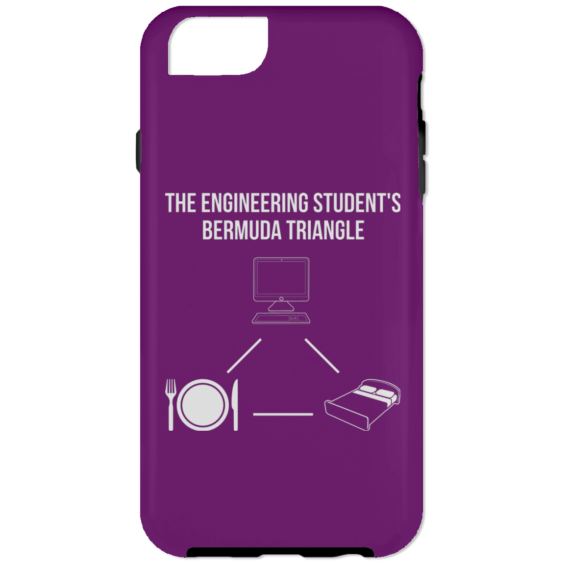 The Engineering Student's Bermuda Triangle (Phone Case)