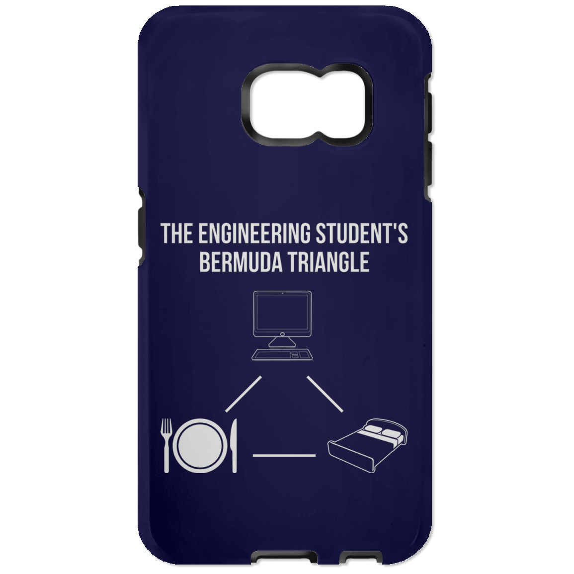 The Engineering Student's Bermuda Triangle (Phone Case)