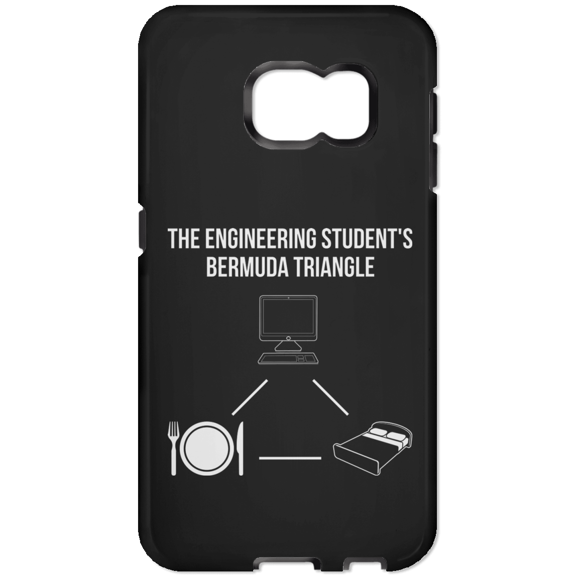 The Engineering Student's Bermuda Triangle (Phone Case)