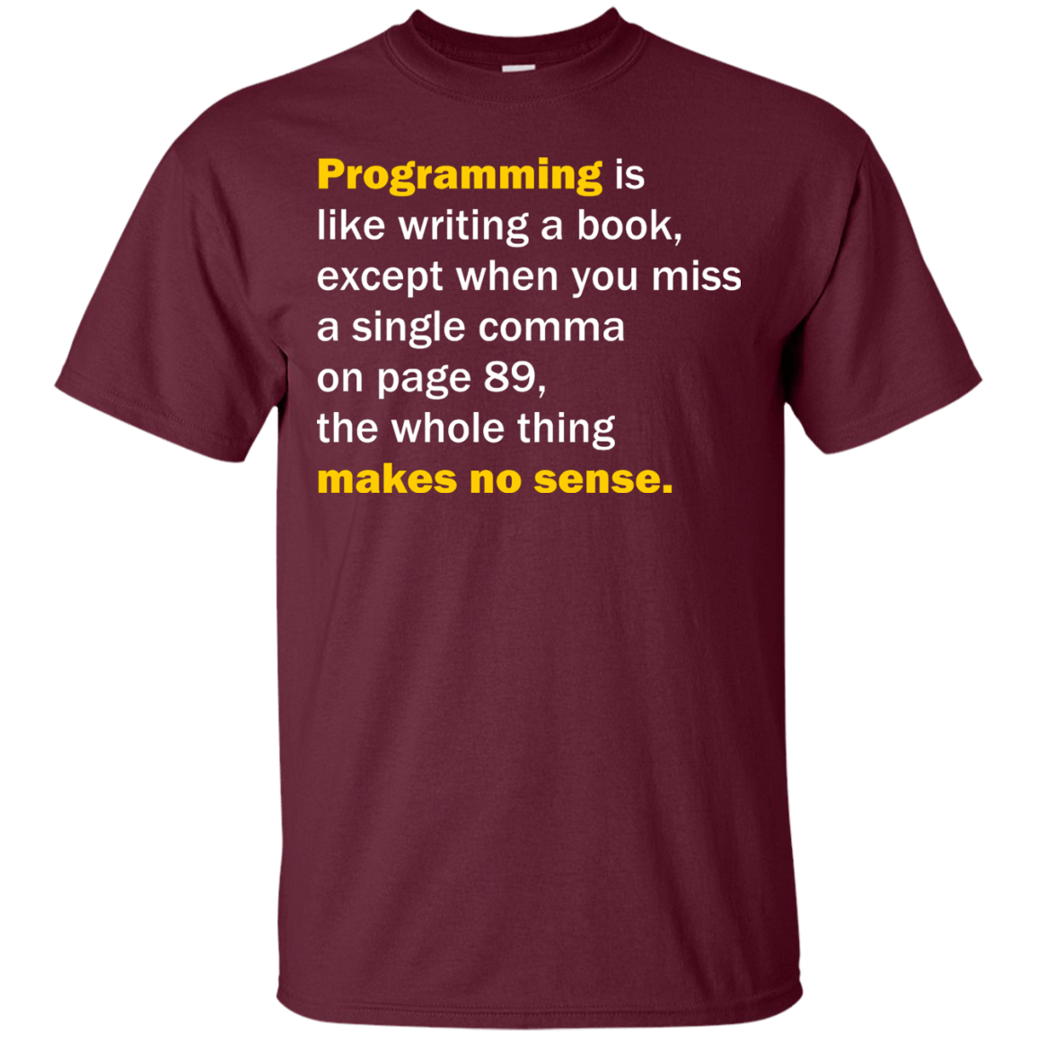 Programming Is Like Writing A Book - Engineering Outfitters