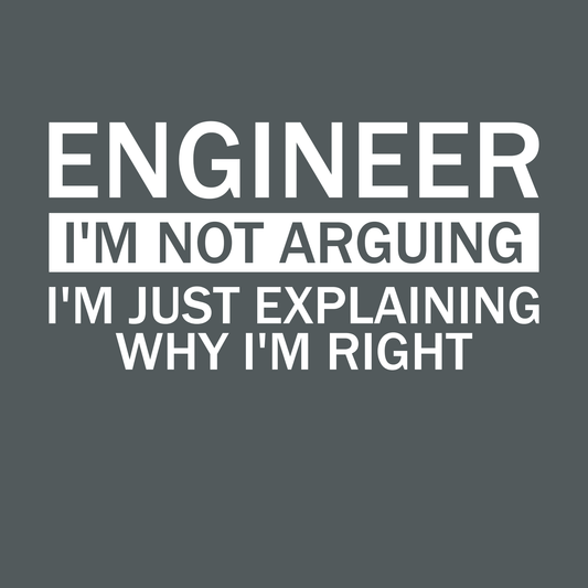 Ingeniero: no estoy discutiendo, solo estoy explicando por qué tengo razón