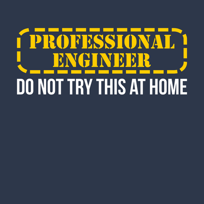 Professional Engineer - Do Not Try This At Home