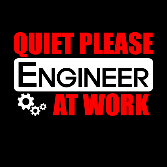 Silencio por favor - Ingeniero en el trabajo