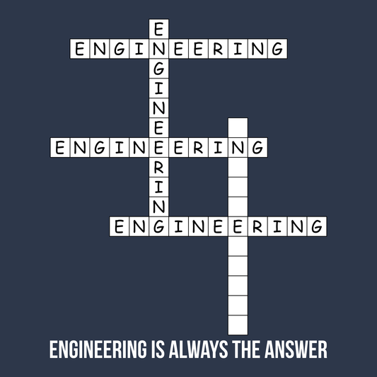 Crucigrama de ingeniería: la ingeniería es siempre la respuesta