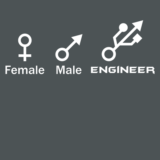 Female, Male, Engineer Symbols - Engineering Outfitters