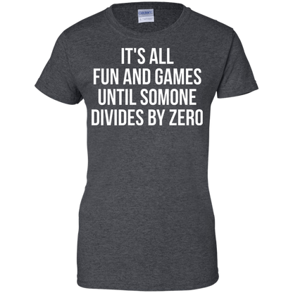 Todo es diversión y juegos hasta que alguien lo divide por cero