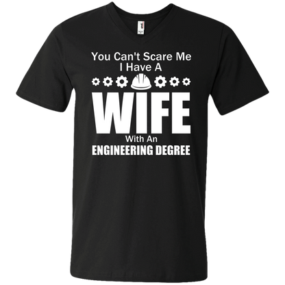 No puedes asustarme: tengo una esposa con un título en ingeniería