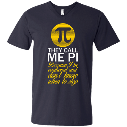 Me llaman Pi porque soy irracional y no sé cuándo parar