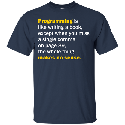 Programming Is Like Writing A Book - Engineering Outfitters