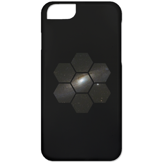 Galaxia hexagonal de Andrómeda (funda para teléfono)