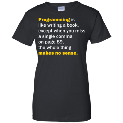 Programming Is Like Writing A Book - Engineering Outfitters