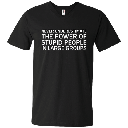 Never Underestimate The Power Of Stupid People In Large Groups