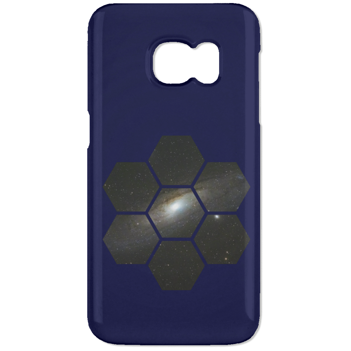 Hexagonal Andromeda Galaxy (Phone Case)