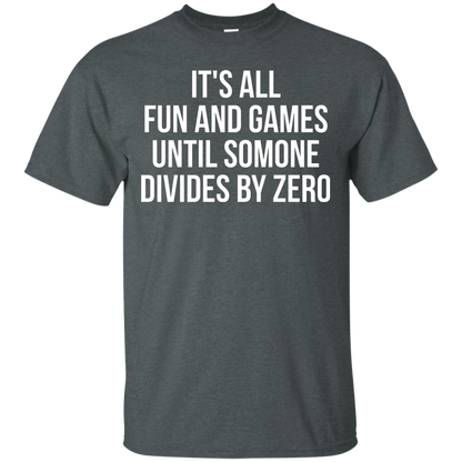 Todo es diversión y juegos hasta que alguien lo divide por cero
