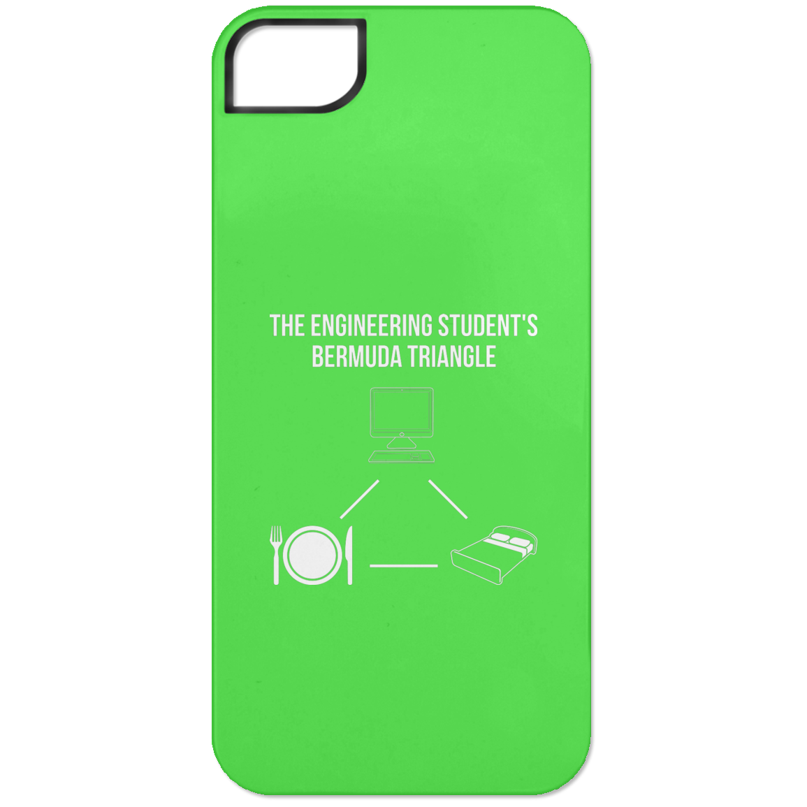 The Engineering Student's Bermuda Triangle (Phone Case)
