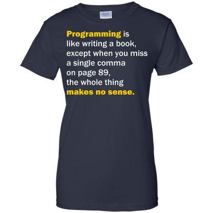 Programming Is Like Writing A Book - Engineering Outfitters
