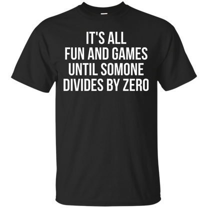 Todo es diversión y juegos hasta que alguien lo divide por cero