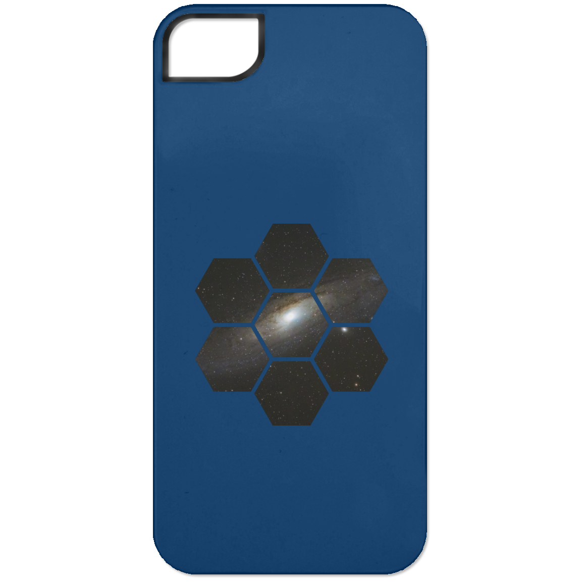 Galaxia hexagonal de Andrómeda (funda para teléfono)