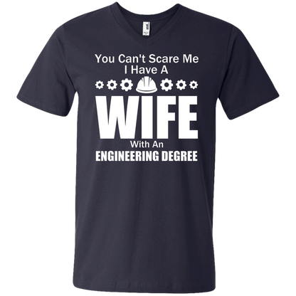 No puedes asustarme: tengo una esposa con un título en ingeniería