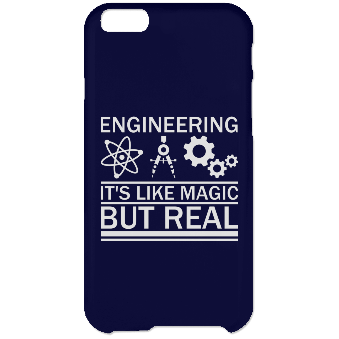 Ingeniería: es como magia pero real (funda para teléfono)