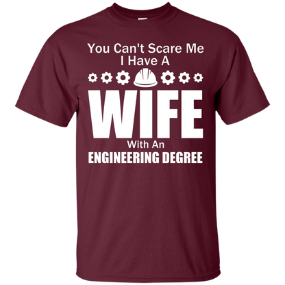 No puedes asustarme: tengo una esposa con un título en ingeniería