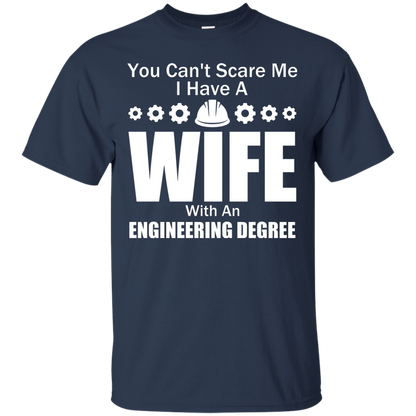 No puedes asustarme: tengo una esposa con un título en ingeniería