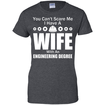 No puedes asustarme: tengo una esposa con un título en ingeniería